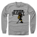 Mens Long Sleeve Heather Gray