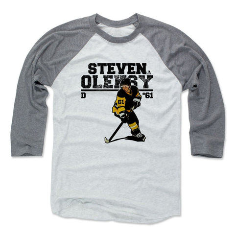 Mens Baseball T-Shirt Heather Gray / Ash