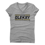 Womens Women's V-Neck Athletic Gray