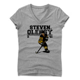 Womens Women's V-Neck Athletic Gray