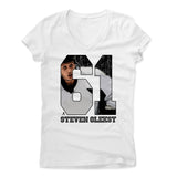 Womens Women's V-Neck White